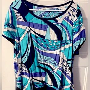 SALE Women short-sleeves viscose top 1X